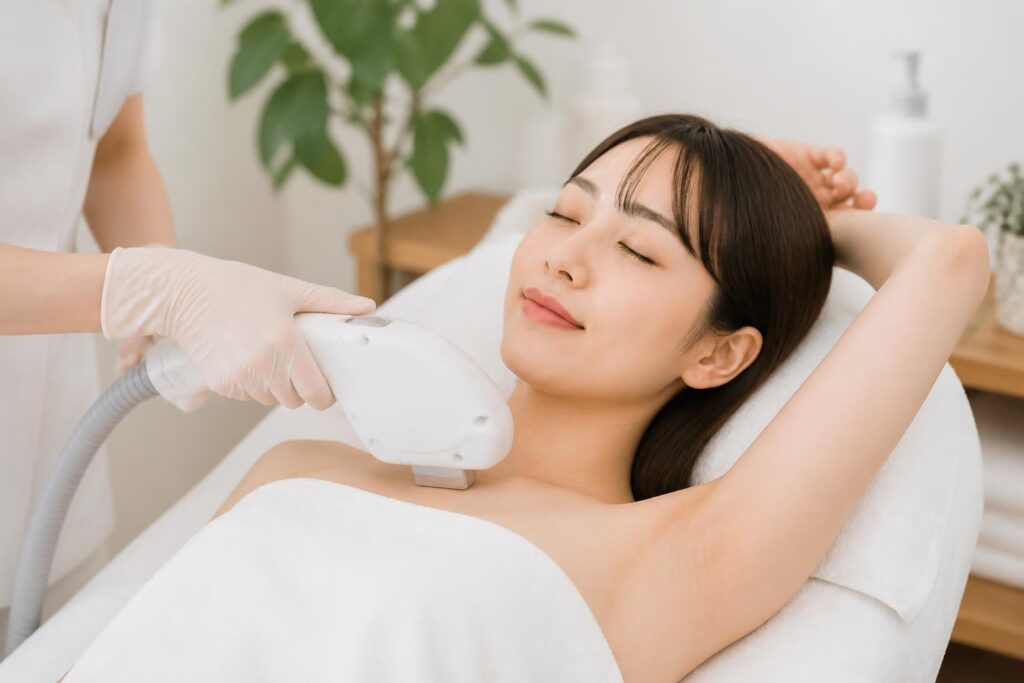 脱毛レーザー後にシミができた場合の対処法は？
