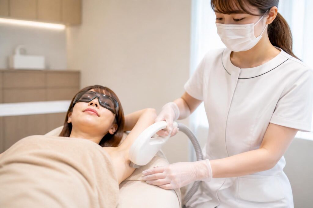 脱毛施術後に体調不良になる原因は？